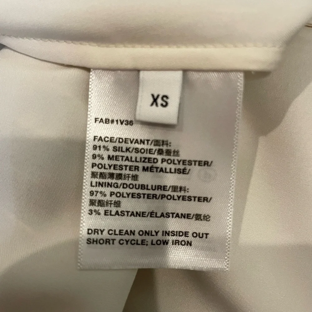 Floral Silk Blend Midi-Dress Lafayette 148 Size XS Fall Autumn Luxury - Picture 15 of 16
